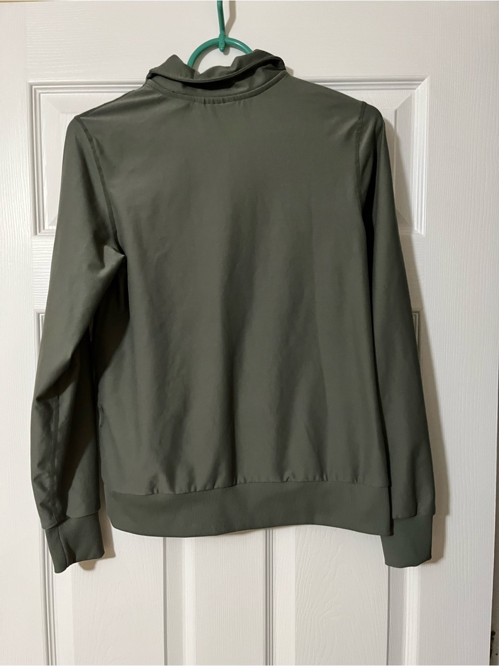 Berkley Jensen Ruffle-Front Sweatshirt - Picture 2 of 3